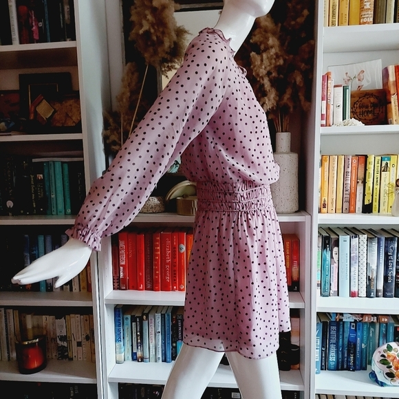 NEW Socialite Floral Smock Waist Mini Dress P1344 - Picture 5 of 9